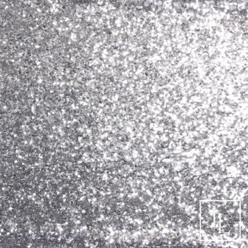 Silver - Anthracite Luna Sequin Bralet PLADUDH422SK-GST - Silver